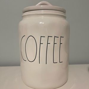 Rae Dunn coffee canister